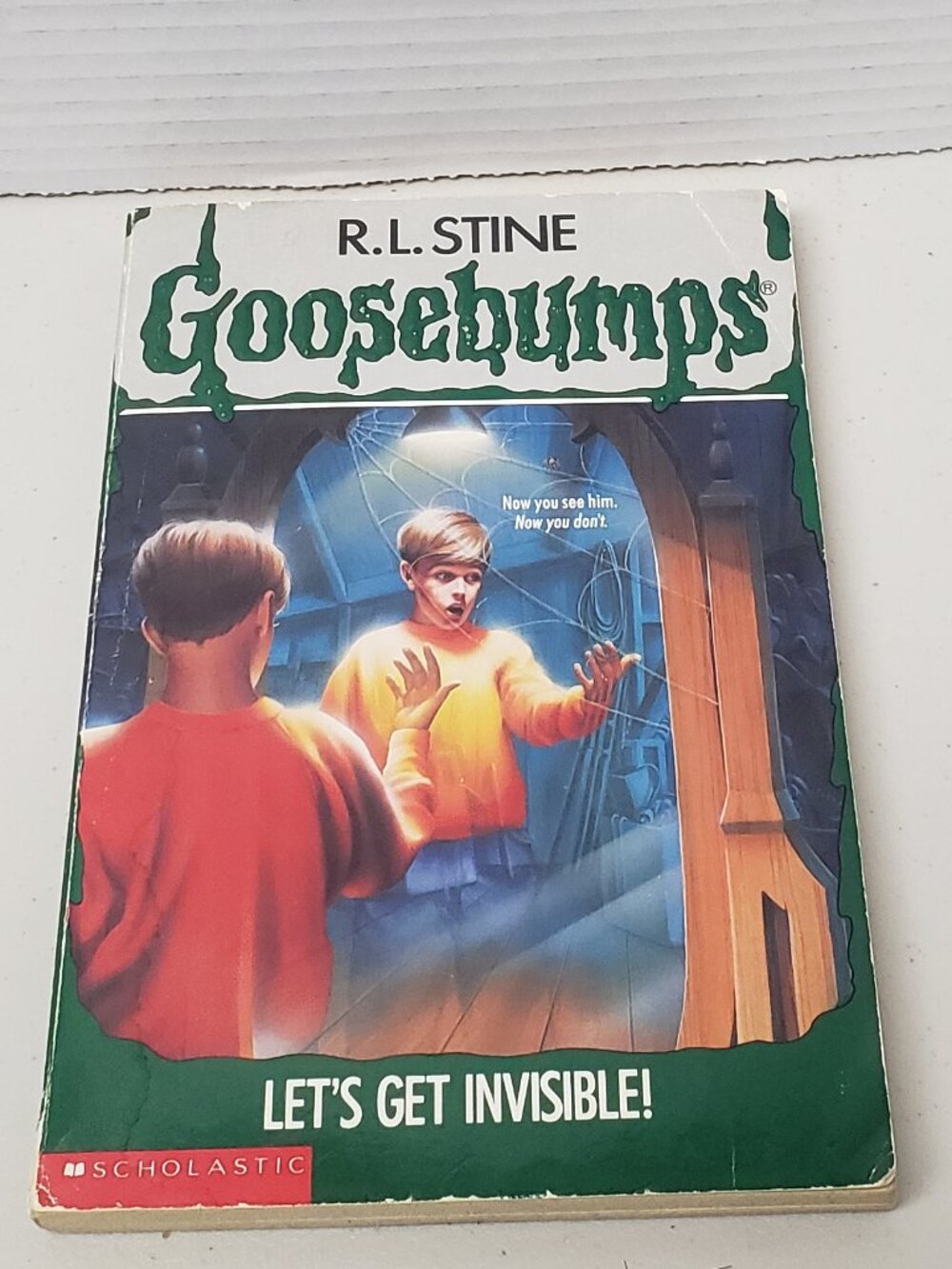 Goosebumps Book: Let's Get Invisible!